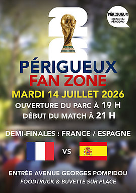 Lire la suite : Une fanzone à Périgueux pour suivre l'équipe de France !