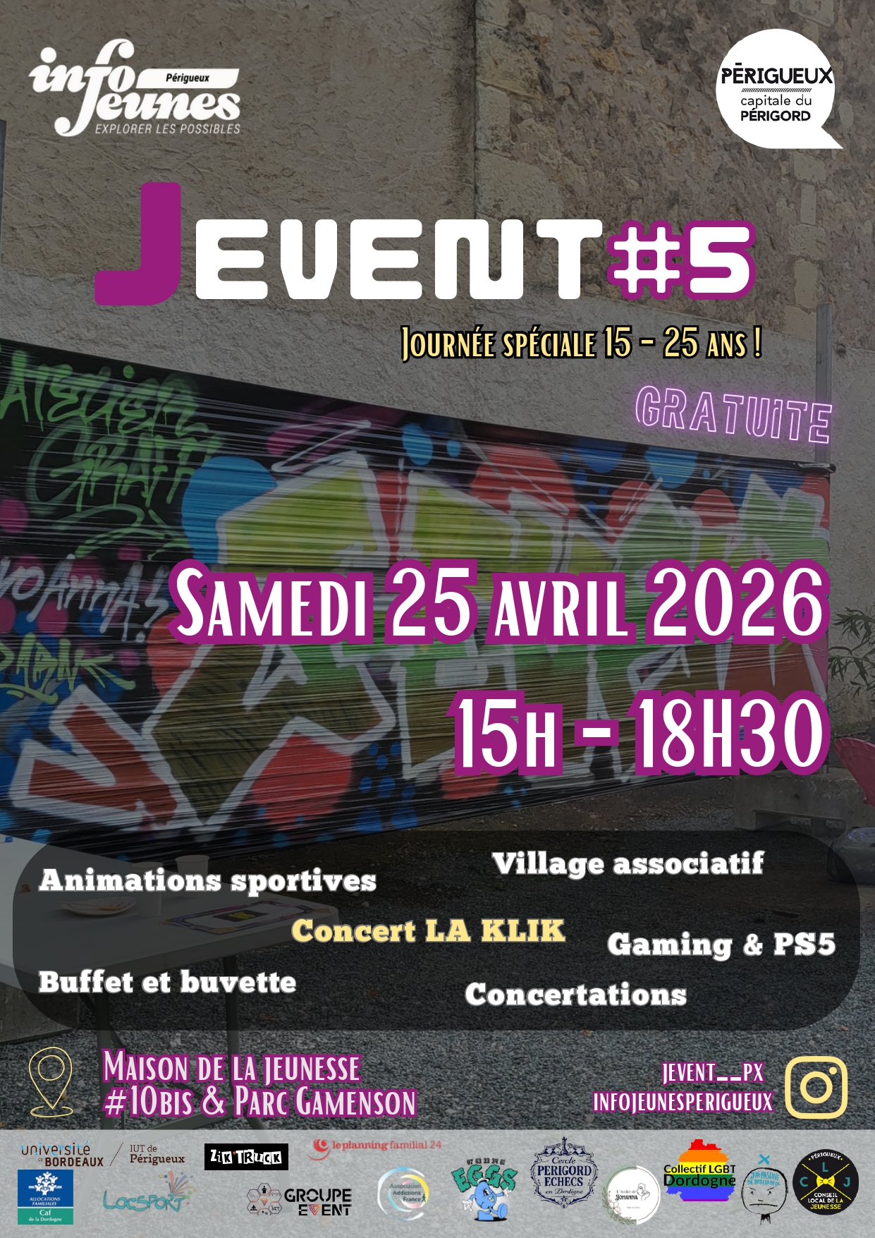 Découvrir : JEvent #5