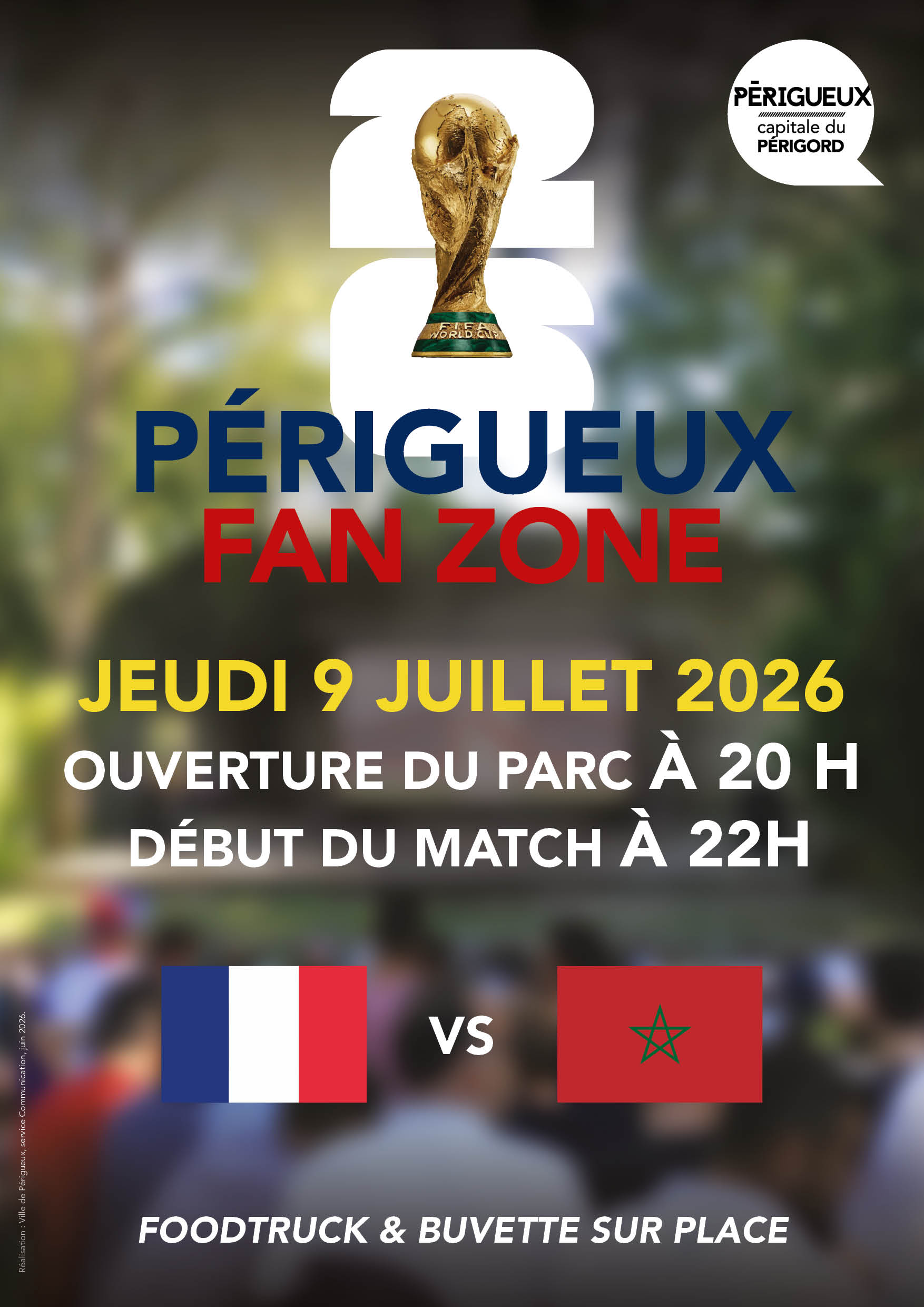 Découvrir : Fanzone : France Vs Maroc