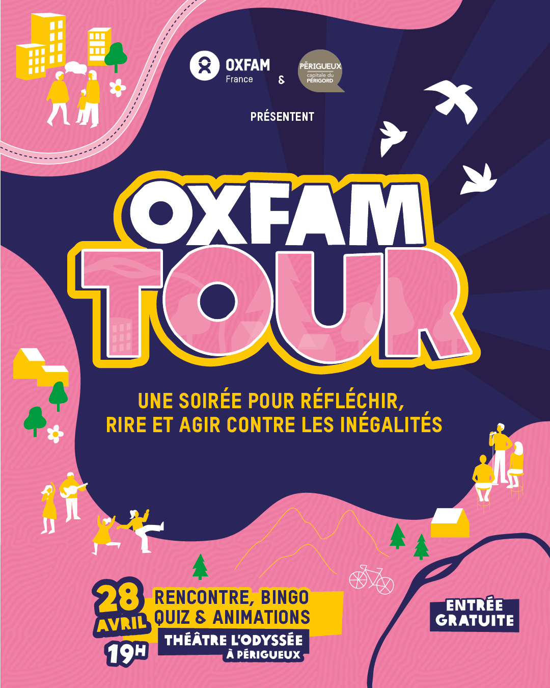 Découvrir : Oxfam Tour 2026